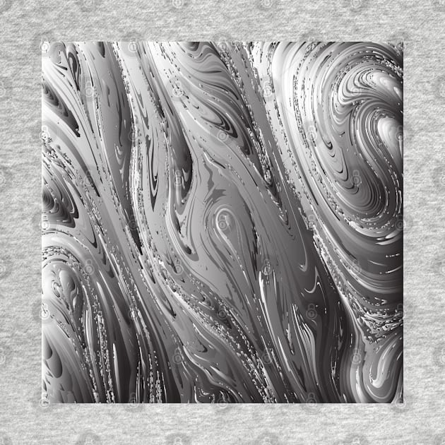 Silver graphic swirling by FredGarden8